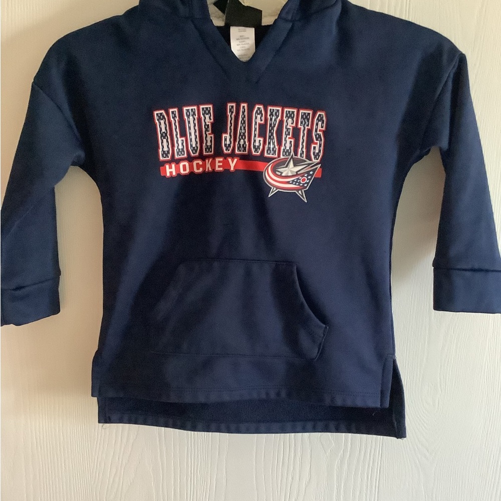 NHL Blue Jackets Kids Navy Hoodie